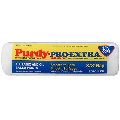 Purdy WhiteDove paint roller sleeve with packaging